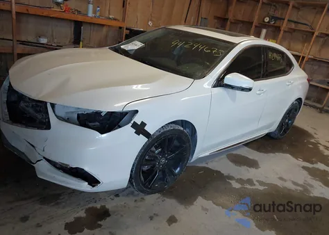 2019 Acura Tlx Tech Pkg из США, поврежденный, VIN 19UUB3F44KA004915